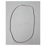 18" Sterling Silver Snake Chain 7.6g