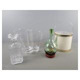 4x The Bid Decanters & Ice Buckets
