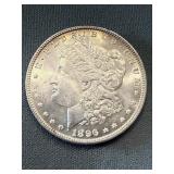 Beautiful 1896 Morgan Dollar Toned Uncirculated