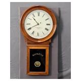 E Howard Antique Reproduction Regulator Clock