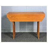 Small Vintage Solid Pine Table