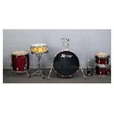 Rogers & More Vintage 5 Pc Drum Kit W/ Acc