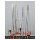 4x The Bid Craftsman & Jet 36" Bar Clamps