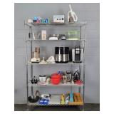 Lot Of Kitchen Items - Rack Not Included
