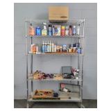 Lot Of Garage Items - Rack Not Included