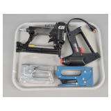 4x The Bid Staple Guns & Power Nailers