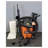 Rigid 12 Gal Wet Or Dry Rolling Shop Vac