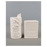 Porcelain Salt And Pepper Shakers