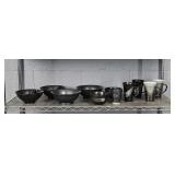 11 Pc Assorted Pottery Dinnerware