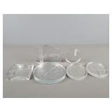 6x The Solid Glass Paperweight - Some Are Vases