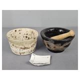 2x The Bid Handmade Pottery Items