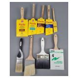 Lot Asstd Cleaned Used Paintbrushes Purdy & More