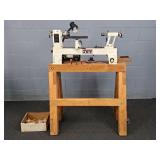 Jet 12"x20" Wood Lathe On Rolling Stand