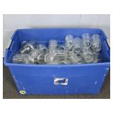 Lot Of Asst Mason Style Canning Jars