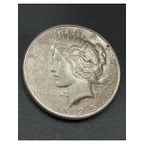 1925 S Peace Silver Dollar