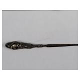 Sterling Handle Letter Opener - Delicate Condition