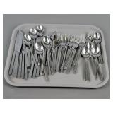 56pc Cambridge Stainless Flatware