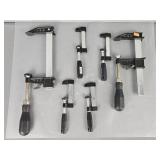 6x The Bid F-style Clamps Rockler & More