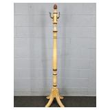 Painted Solid Wood Coat & Hat Rack