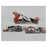 3x The Bid Vintage Stanley Wood Hand Planes
