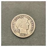 1903 O Barber Silver Dime