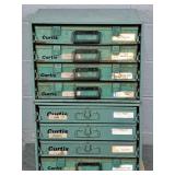 2x The Bid Curtis 4 Drawer Commercial Storage