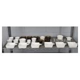 29 Pc Asstd Ramekins Cordon Blue, Le Crueset, More