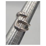 Sterling Silver Sz 7 Ring 6.4g