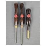 3 Pc Henry Taylor Diamic Woodworking Tools