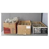 Lot Asst Mason Style Canning Jars