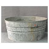 Vintage Galvanized #3 Wash Tub