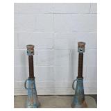 2x The Bid Simplex 2x14 18" Screw Type Jacks