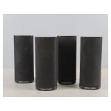 Lot Of 4 Harmon/ Kardon Sat-ts18 Speakers