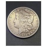 Scarce 1902 Morgan Silver Dollar