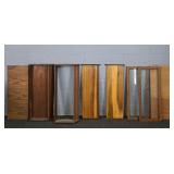 Lot Of 8 Asst Oak Barristers Bookcase Parts