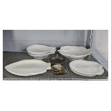 10 Pc Fish & Shell Serving Ware