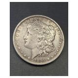1891 O Morgan Silver Dollar