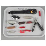 13 Pc Lot Pocketknives And More