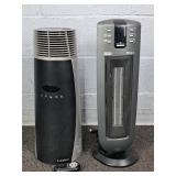 2x The Bid Lasko & Delonghi Electric Heaters W/fan
