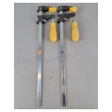 2x The Bid Columbian Bar Clamps 42818
