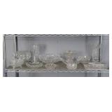 13x The Bid Assort Cut Glass & More Items