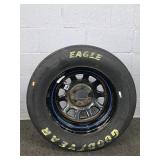 Goodyear Eagle Mancave Decor Vintage Racing Tire
