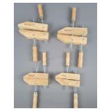 4x The Bid Rockler Wood Clamps (2 Sizes)