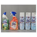 5 Pc Lysol Cleaning Supplies