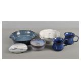 6x The Bid Nc Pottery Seagrove, Potts Town & More