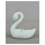 Fenton? Hand Painted Swan Figurine