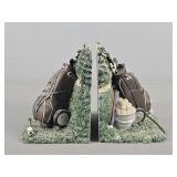 Golf Themed Book Ends