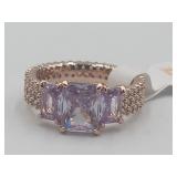 Sparkling Bomb Party Fashion Ring Sz 6
