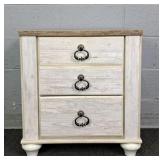 Ashley Furniture Farmhouse 2 Drawer Nightstand