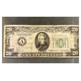 1934 - $20 Bearer Note